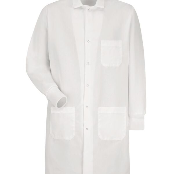 Unisex Poplin Specialized Cuffed Lab Coat Thumbnail